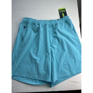 DSG Men's 6"‎ Agility Blue Shorts Adult Small New 549